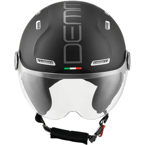 Alternative view of Helm Demm Snorfiets Matzwart