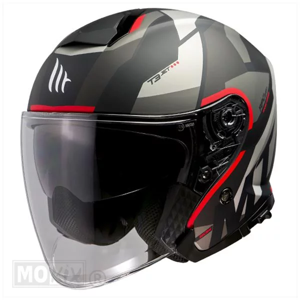Helm Mt Thunder 3 SV Zwart/Rood