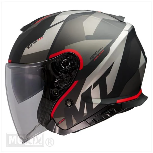 Helm Mt Thunder 3 SV Zwart/Rood - Afbeelding 2