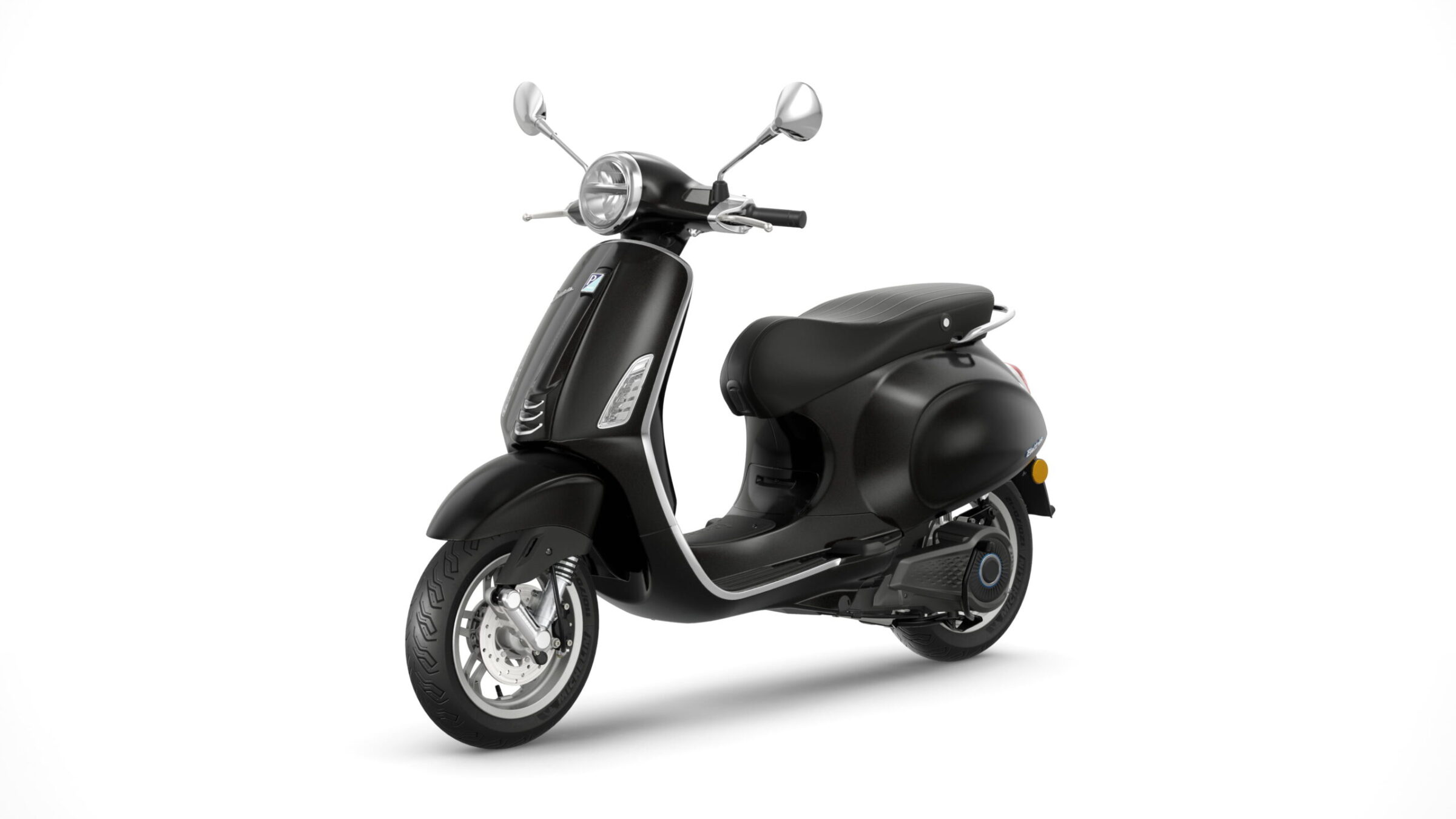 Alternative view of Vespa Primavera Elettrica Nero