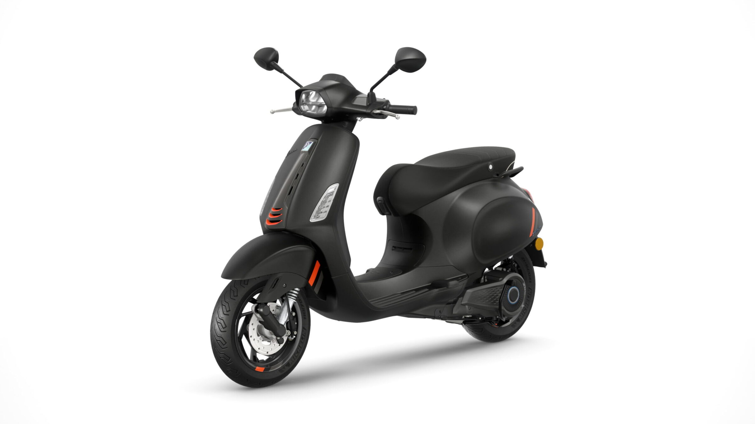 Alternative view of Vespa Sprint Elettrica Nero Matt