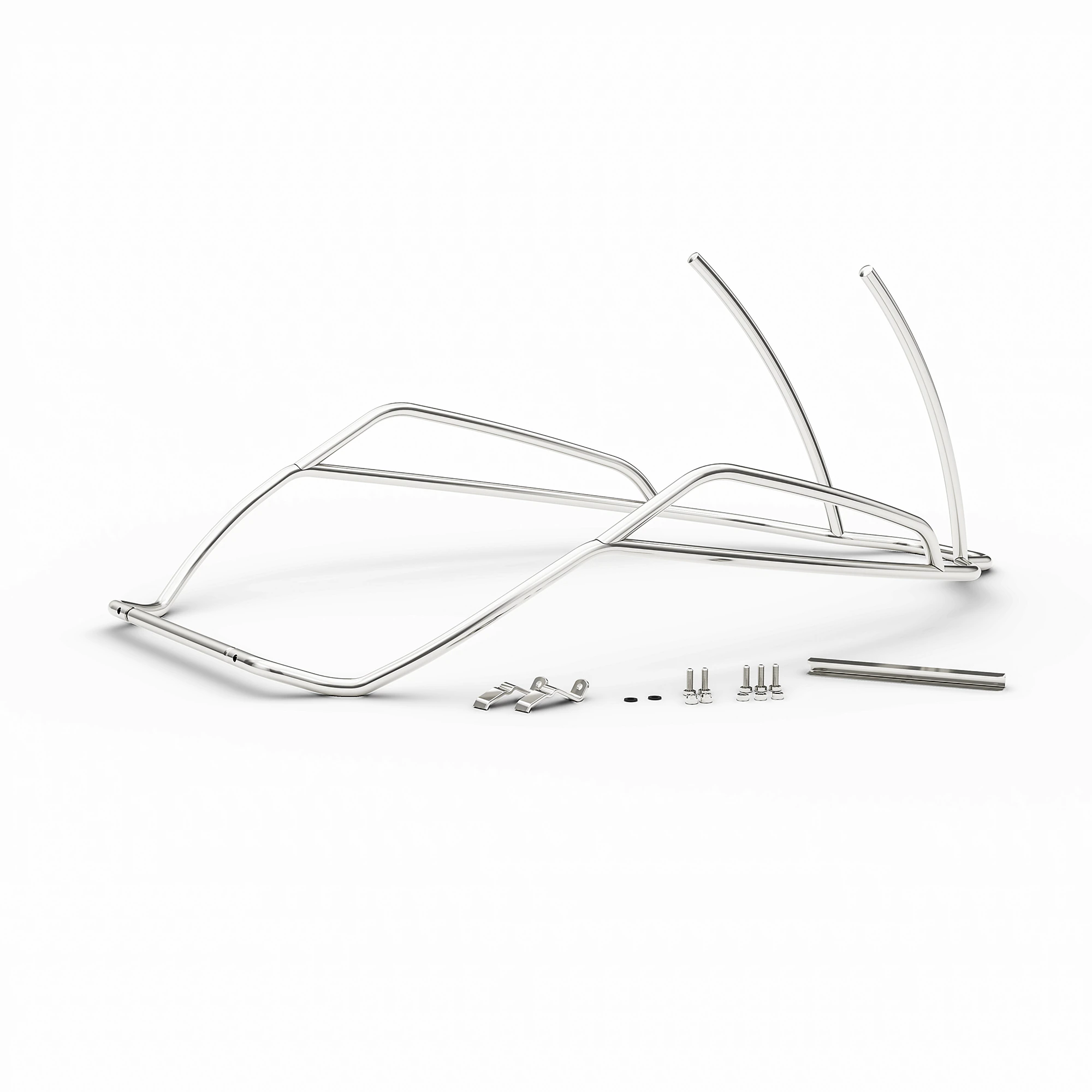 Valbeugelset Vespa Sprint/Primavera Chroom achter