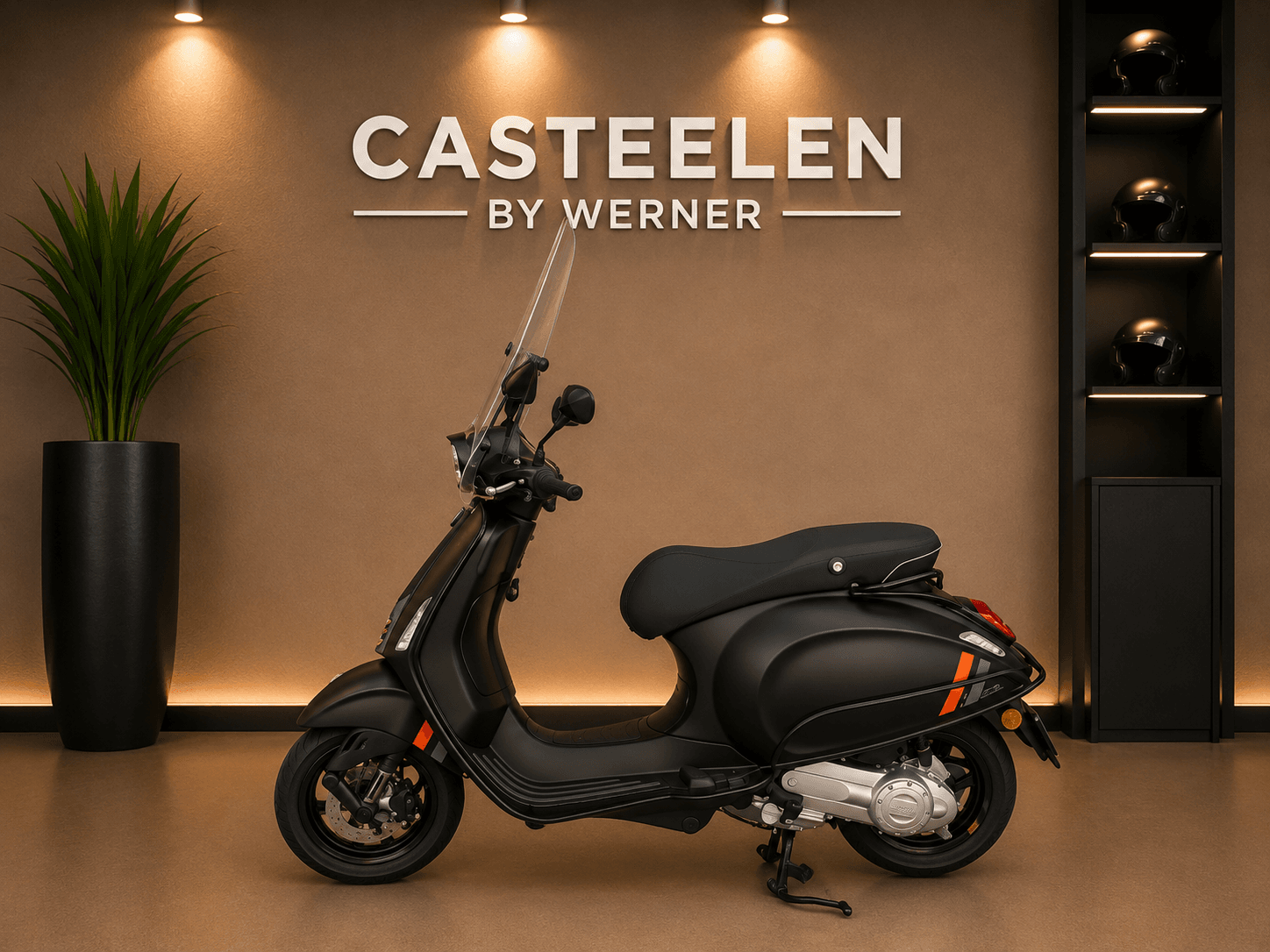 Alternative view of Occasion Vespa Sprint S 45 Matzwart